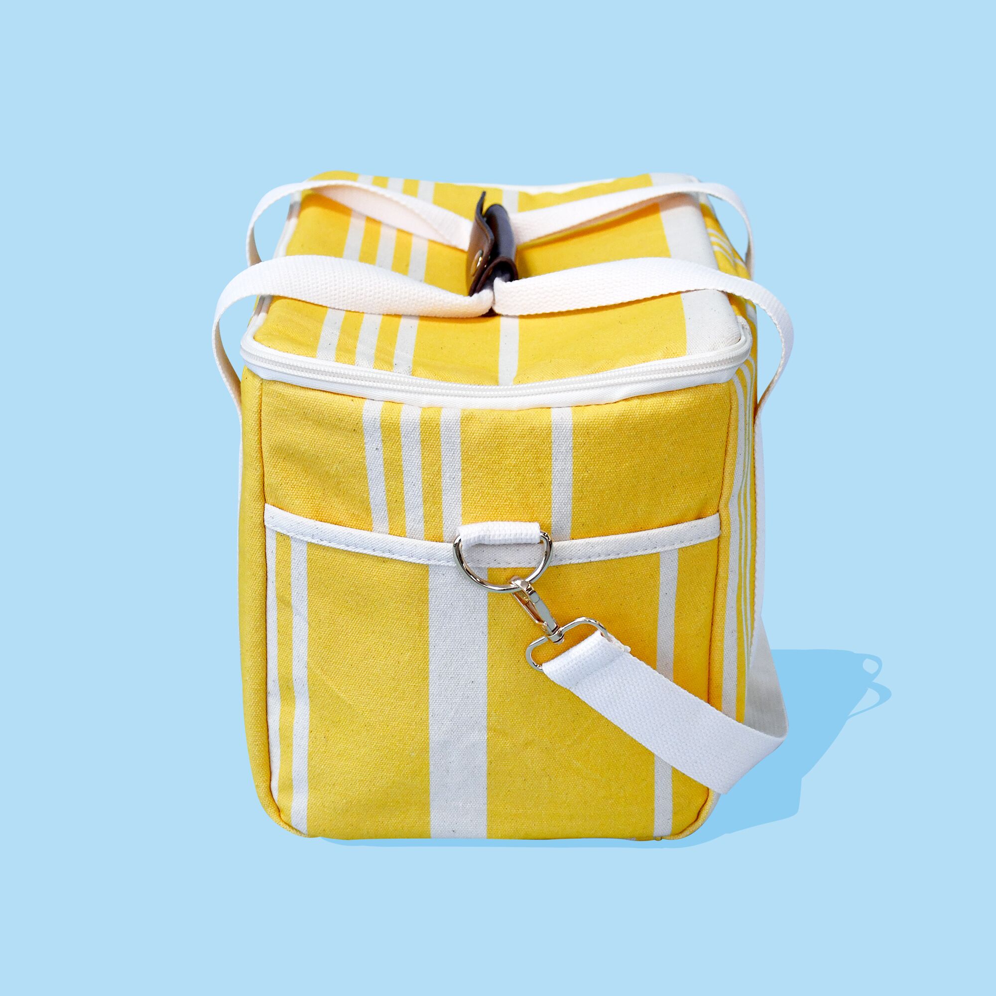 02_Yellow Cooler Bag Canvas Cooler Bag