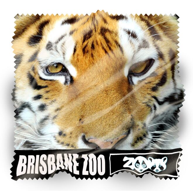 Zig Zag Edging Economy Microfibre Lens Cloth