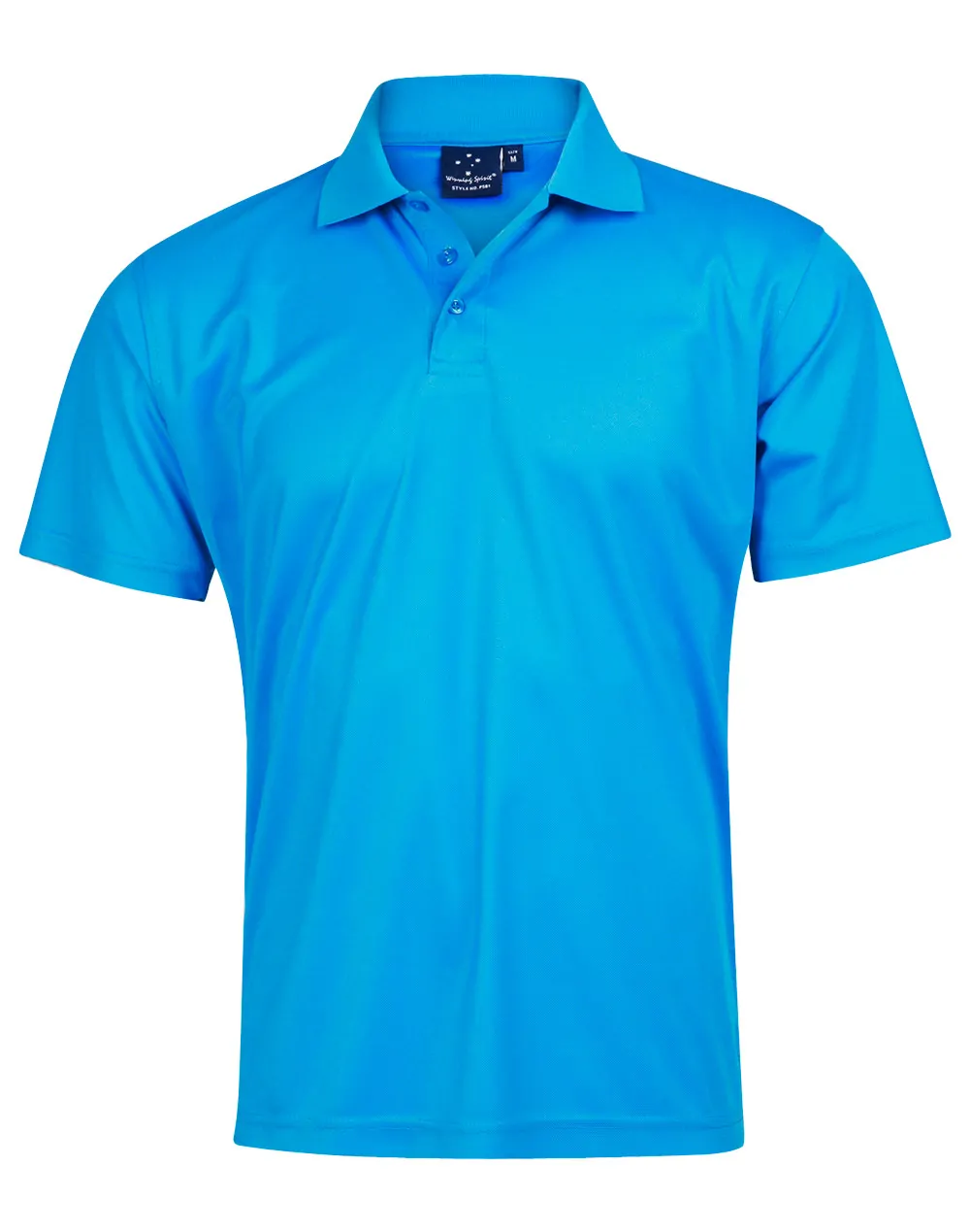 PS81_Cyan_l Verve Mens Polo