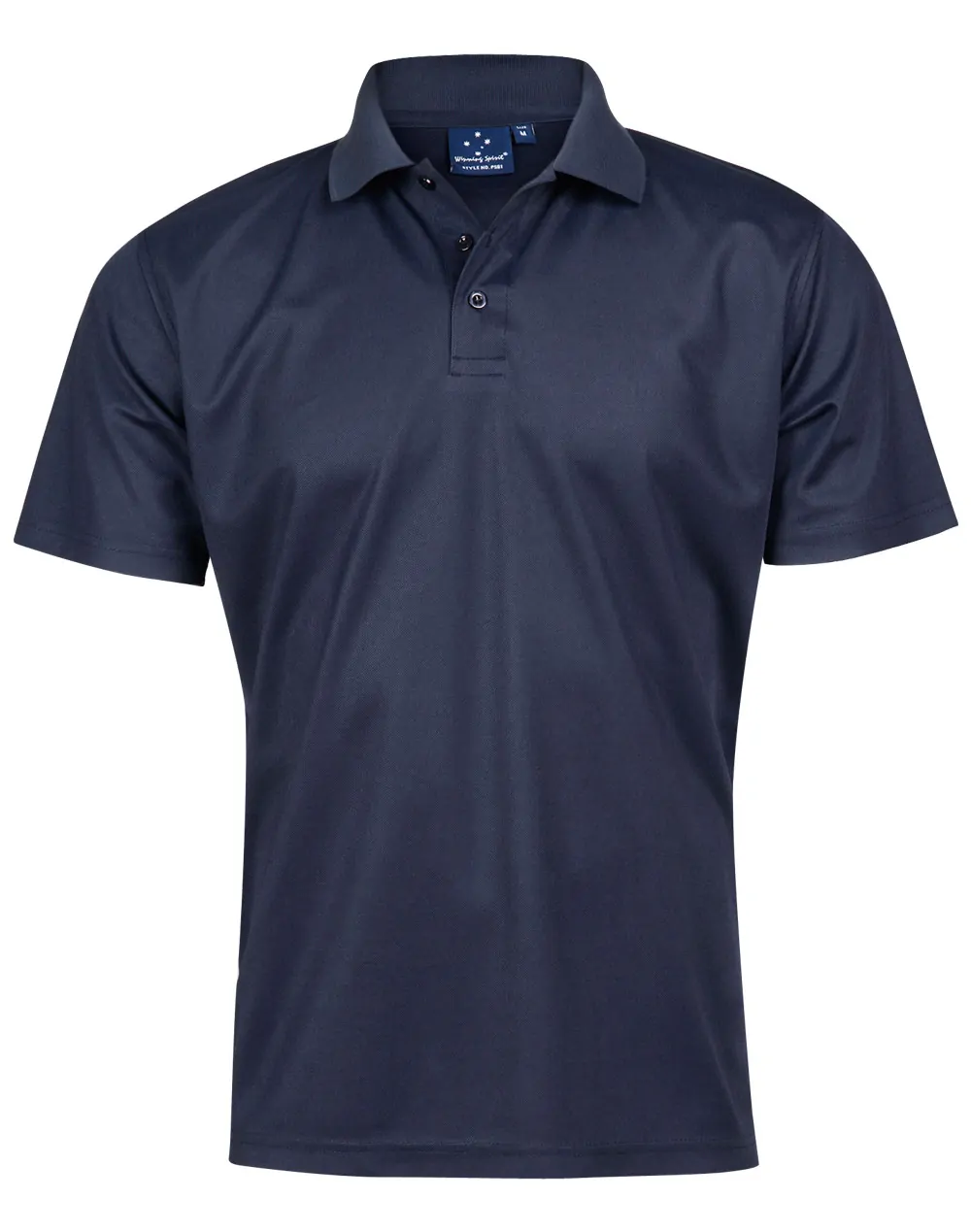 PS81_Navy_l Verve Mens Polo