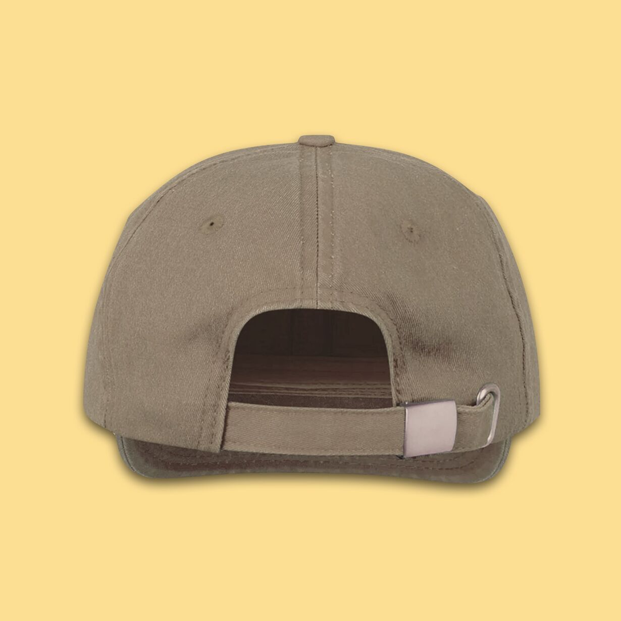 chino-cap-khaki-back Core Cotton Dad Cap