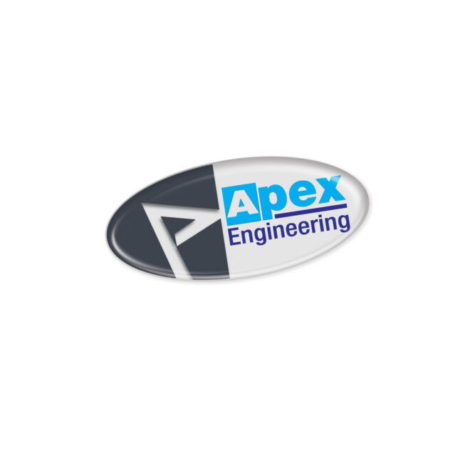 Resin Coated Labels 55 x 24mm – Oval