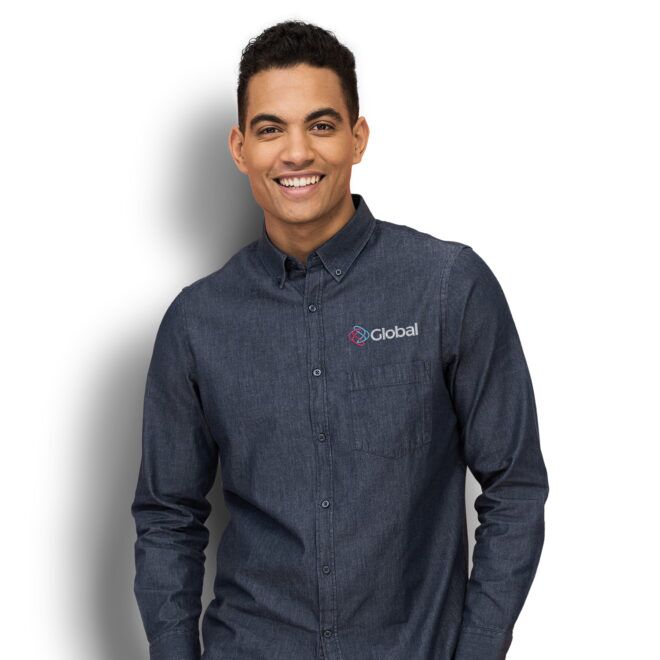 SOLS Barry Men’s Denim Shirt