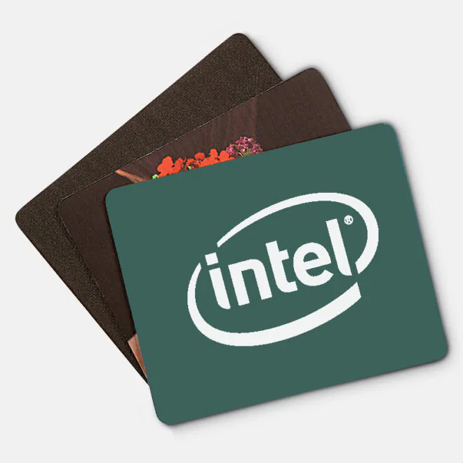 Natural Rubber Fabric Mouse Mat (225mm x 185mm)