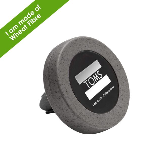 Kozo Universal Magnetic Car Vent Mount – ABS – Silver – Round