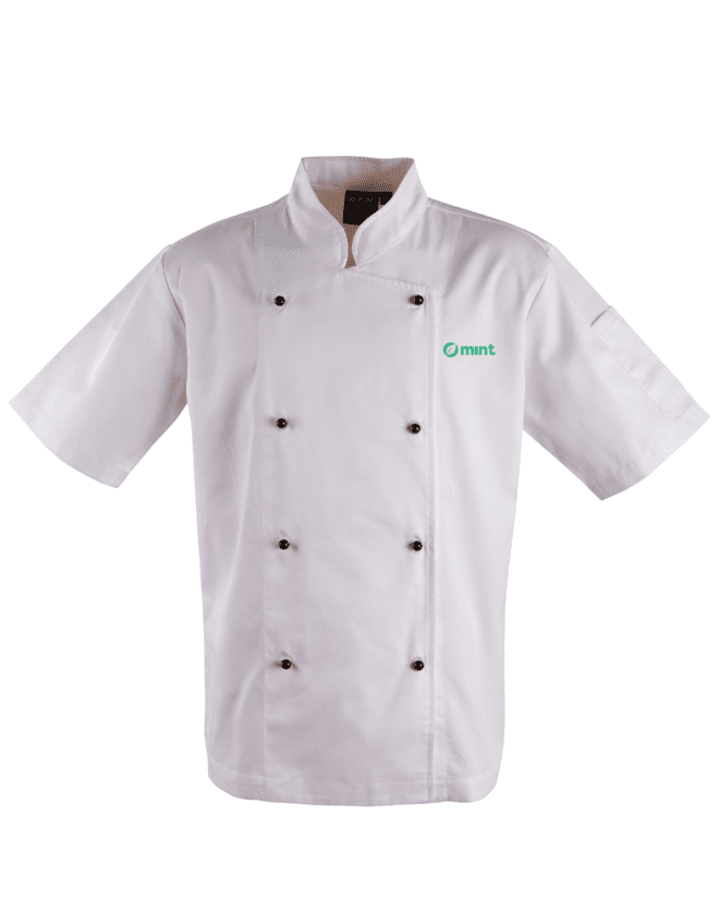 CJ02 Chef’s Short Sleeve Jacket