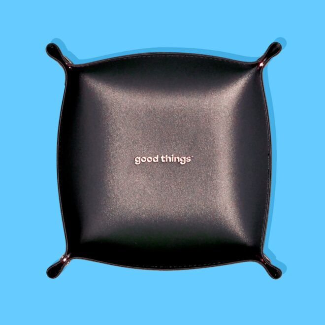 Vegan Leather Tray