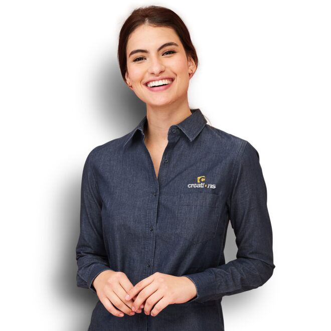 SOLS Barry Women’s Denim Shirt