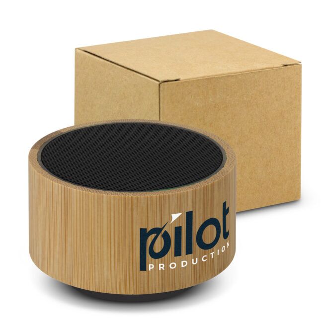 Bamboo Bluetooth Speaker – Black
