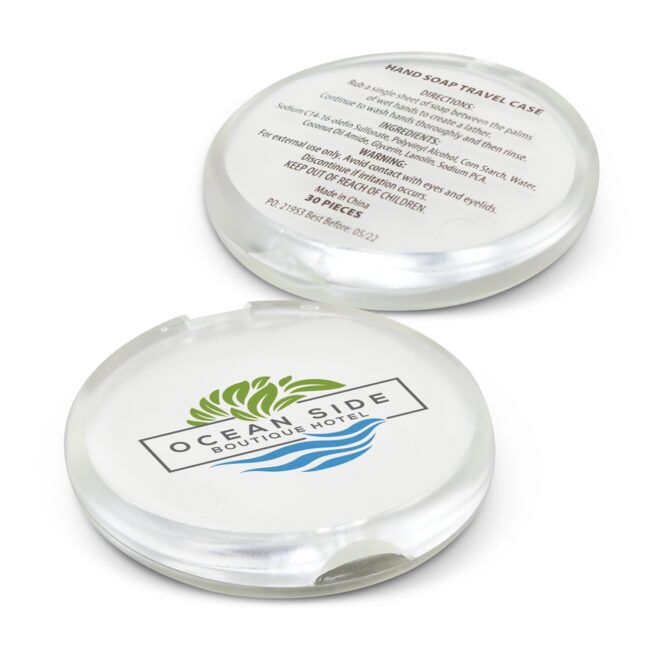 Hand Soap Travel Case – Round