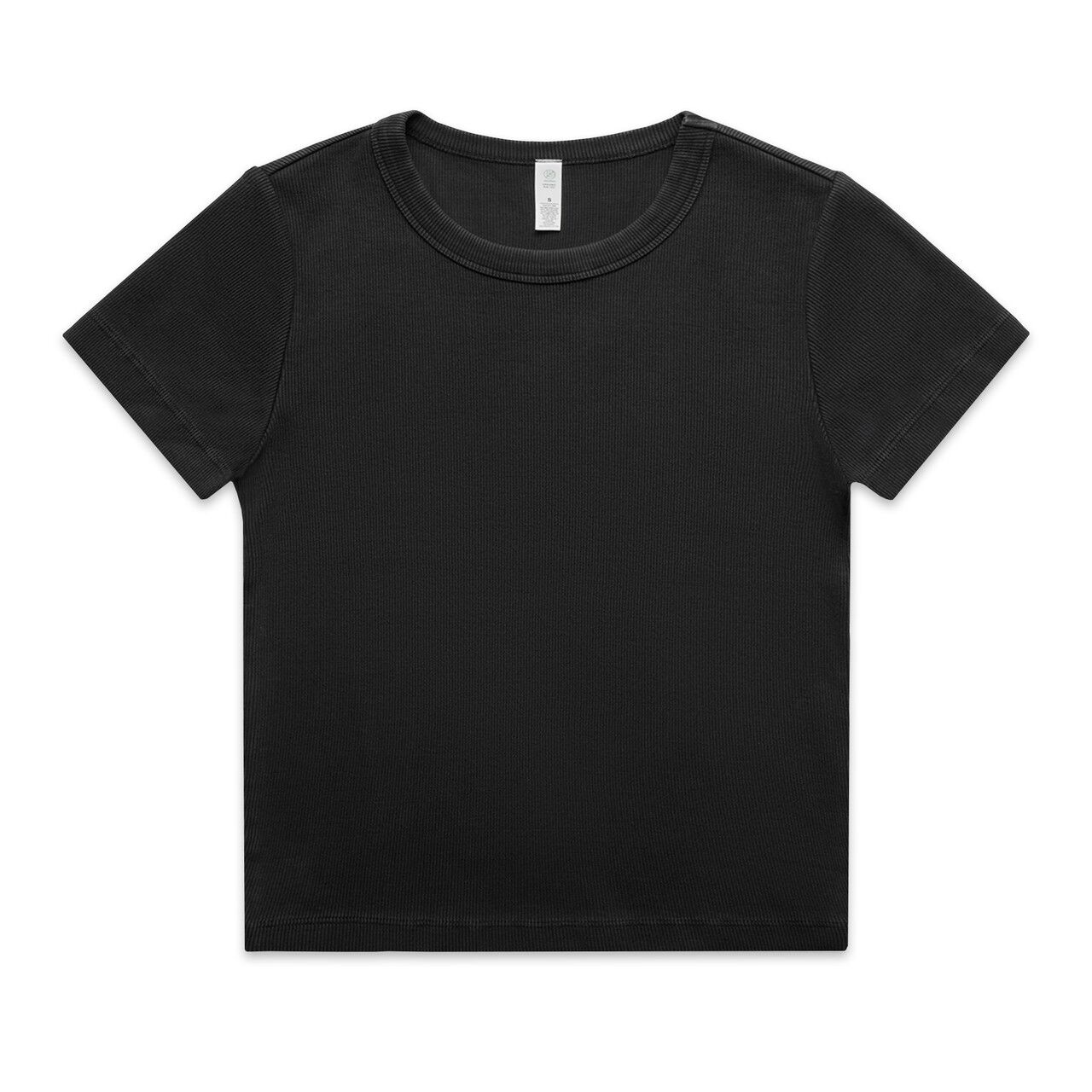 Wo’s Faded Organic Rib Tee | 4036