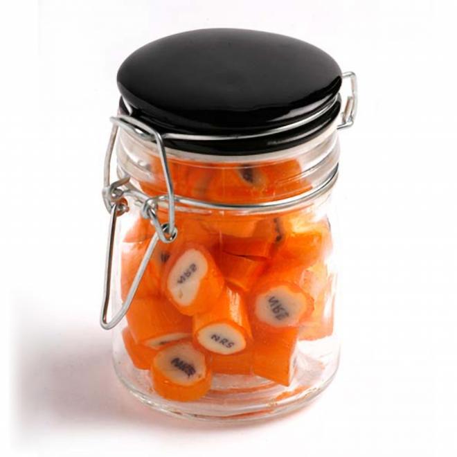 Rock Candy in Clip Lock Jar 125G