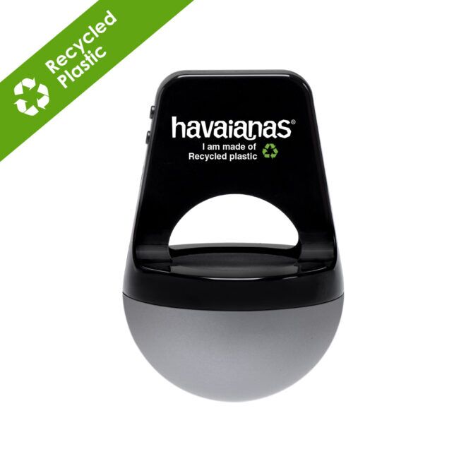 Geo Wireless speaker in Recycled ABS – Silver