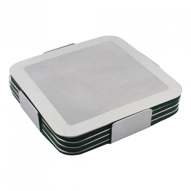 Prestige Stainless Steel Coaster Set