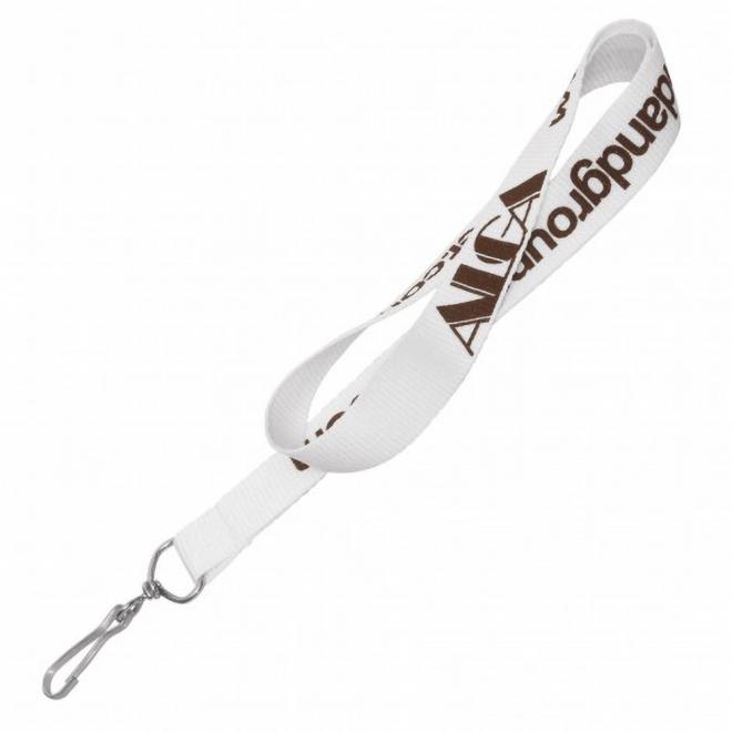 25mm Lanyard- Ribbed Polyester