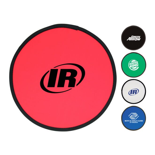 Fold Up Nylon Flying Disc