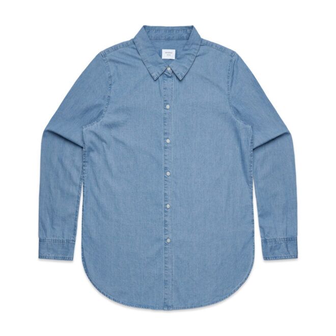 Wo’s Blue Denim Shirt