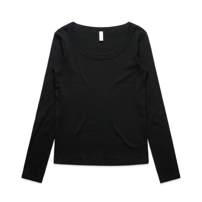 Wo’s Organic Rib L/S Tee