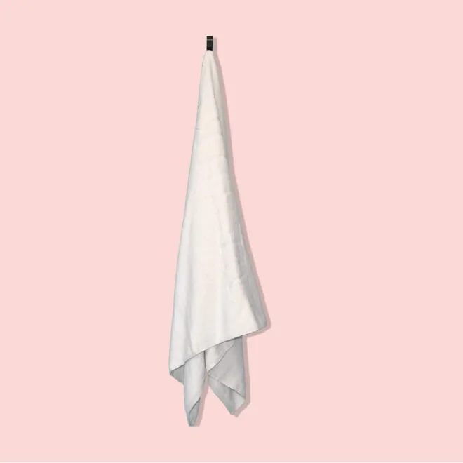 Cotton Double Terry Embossed Beach Towel