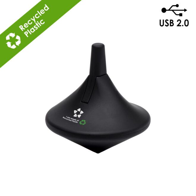 Twista USB 2.0 Memory Drive Recycled ABS – Black – 8GB