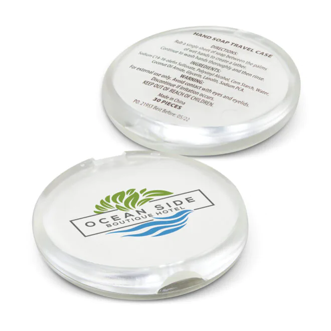 Hand Soap Travel Case – Round
