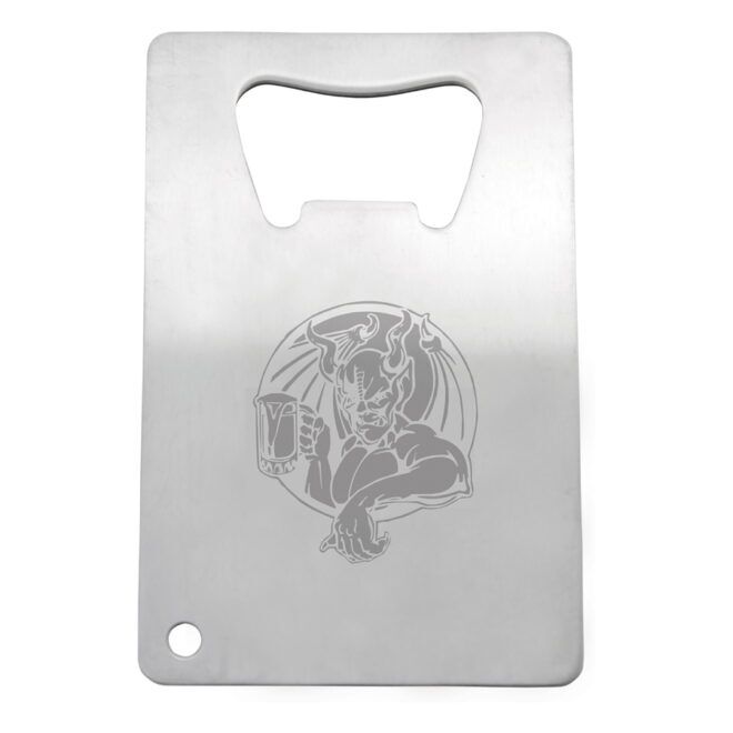 Flat Stainless Credit Card Bottle Opener
