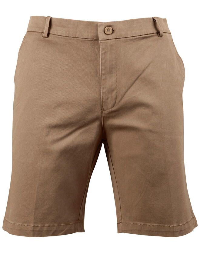 Mens Stretch Slimfit Boston Chino Shorts