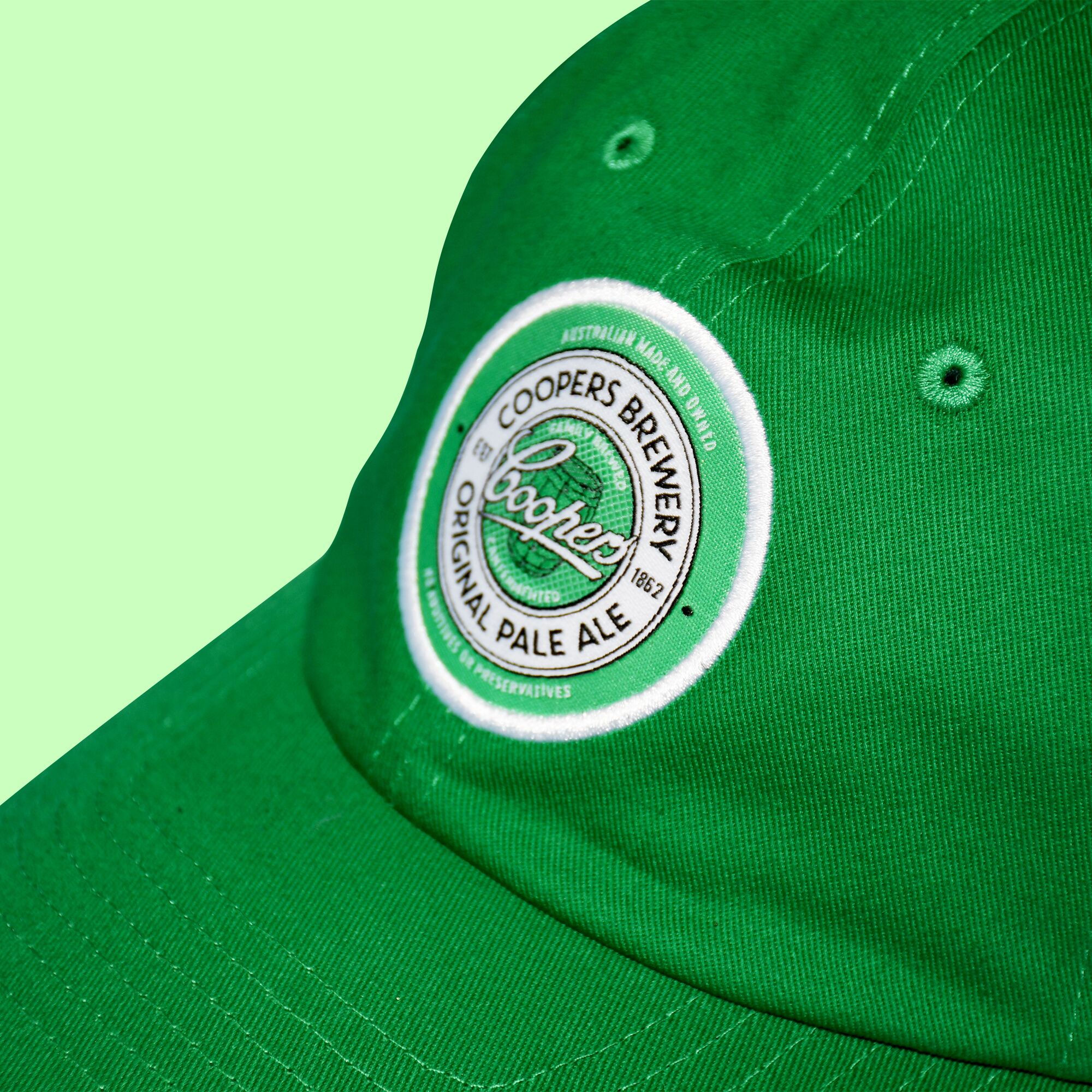 01-COOPERS_GREEN-CAP.jpeg Core Cotton Dad Cap