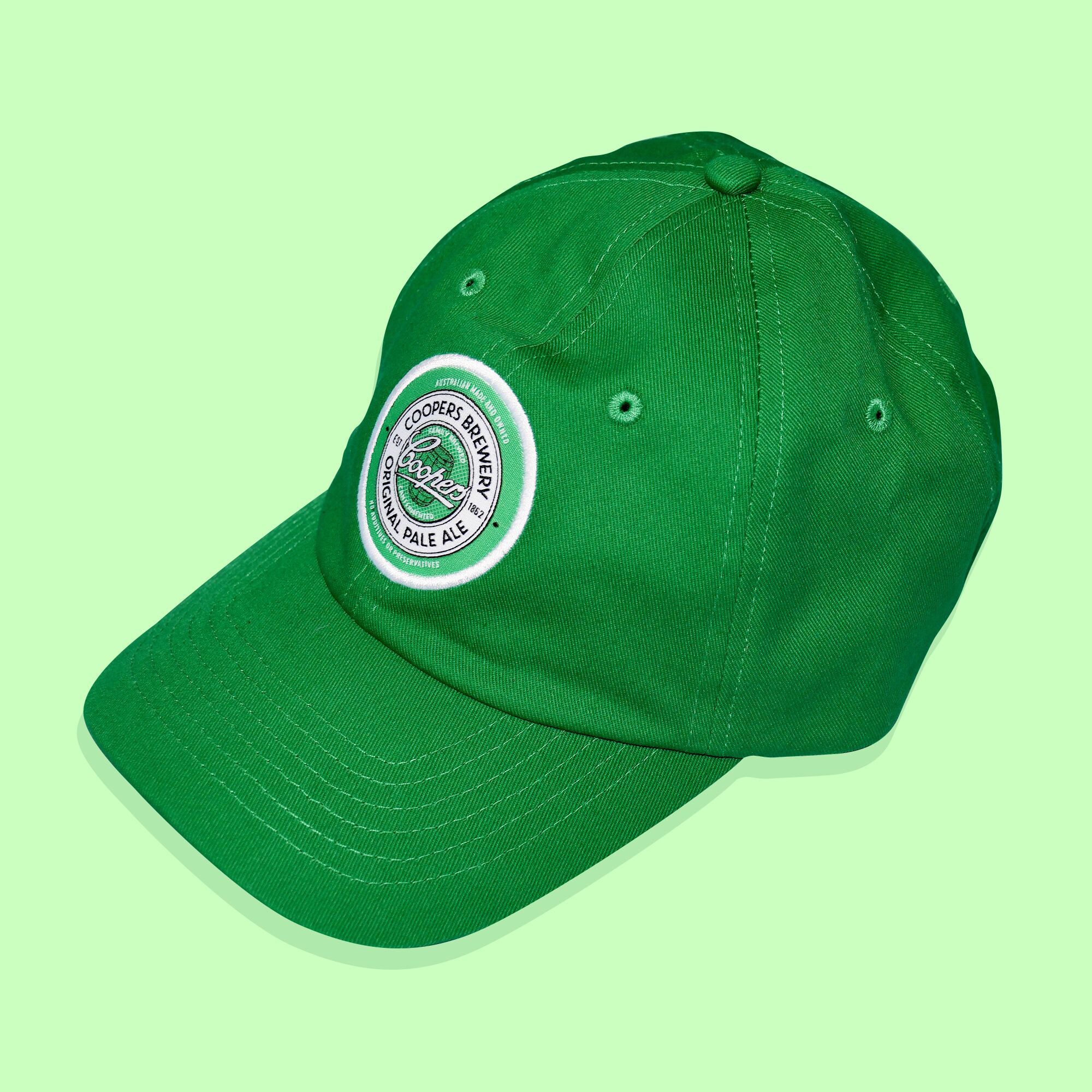 02-COOPERS_GREEN-CAP.jpeg Core Cotton Dad Cap