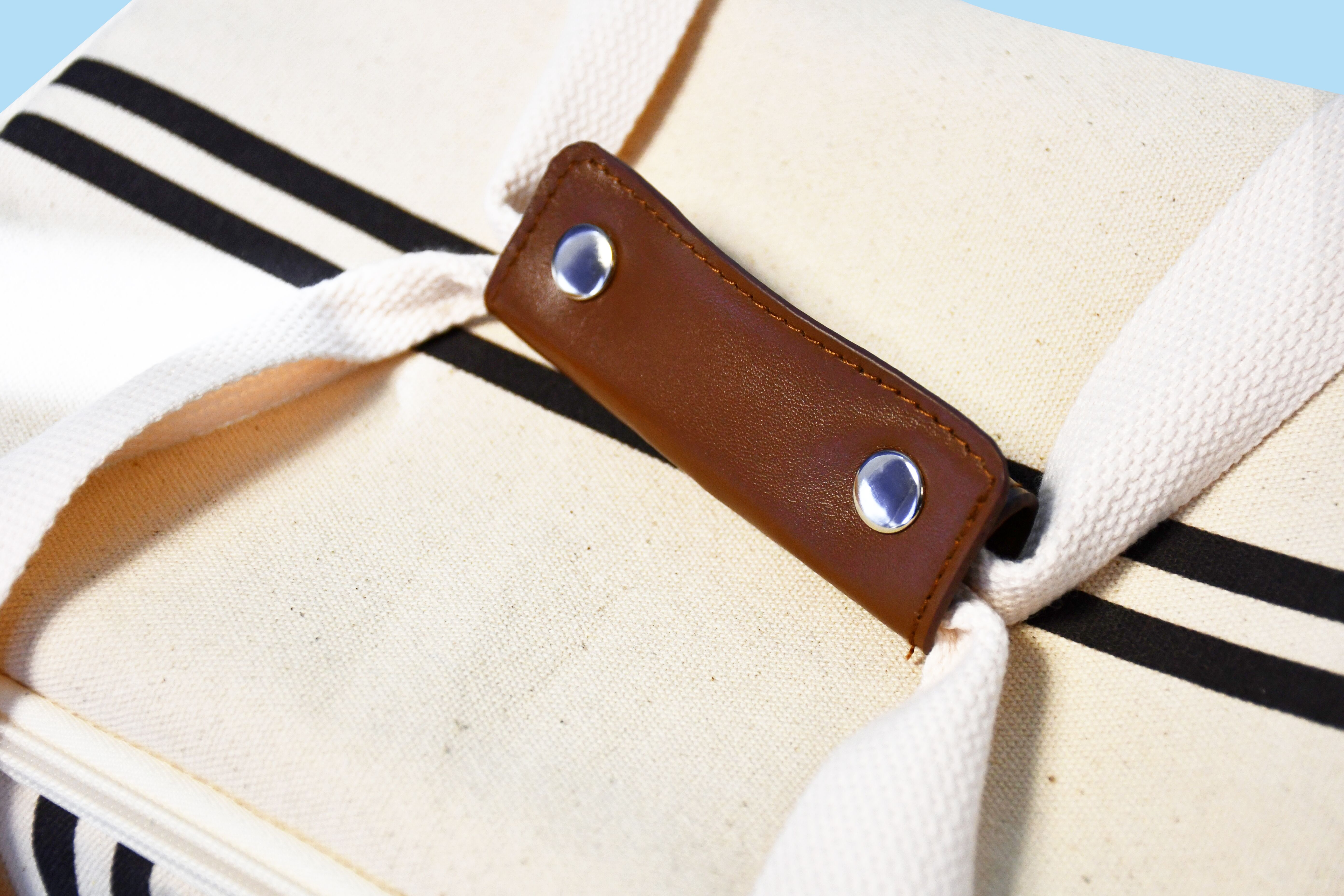 05_Grey Cooler Bag Canvas Cooler Bag