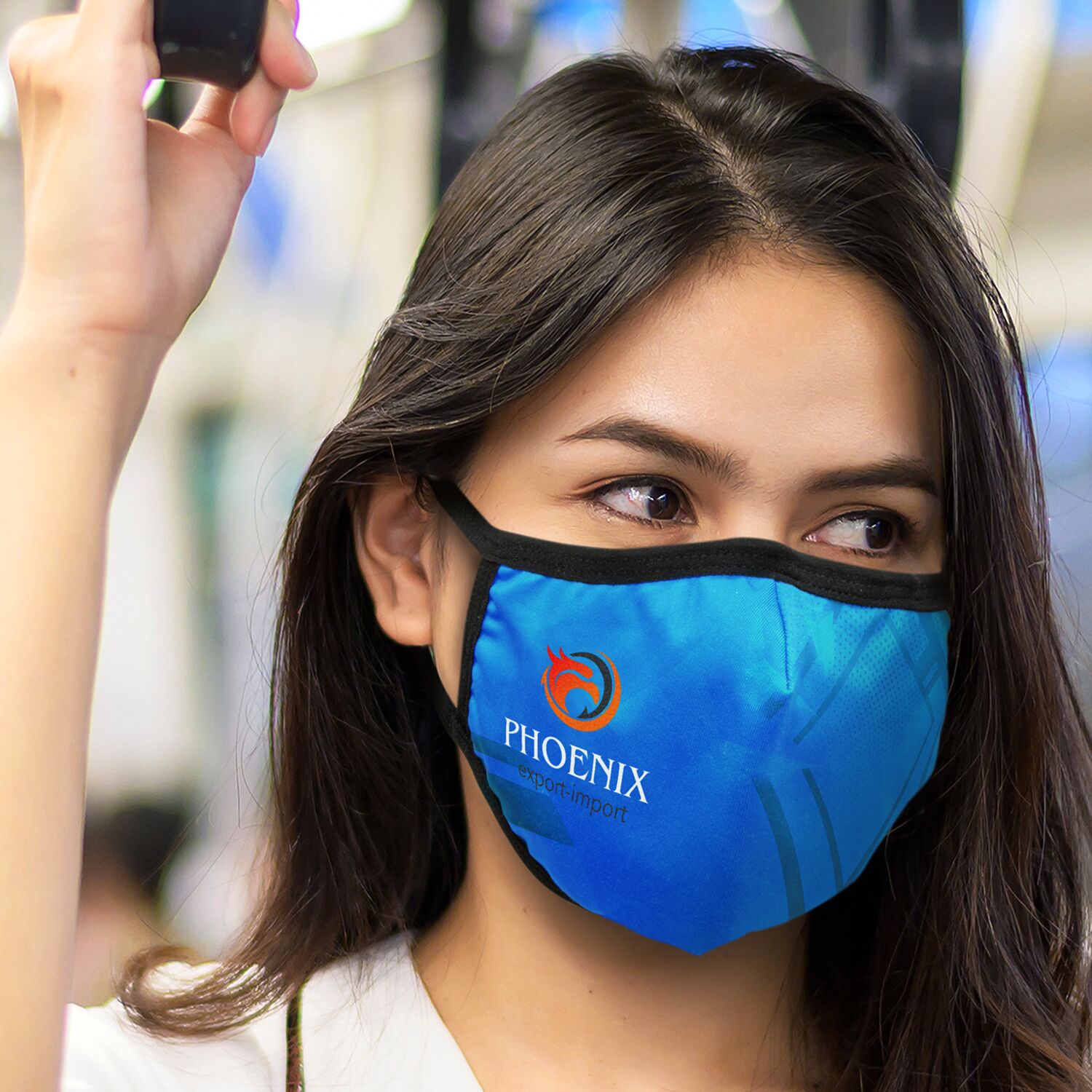 Full Colour Reusable Face Mask Premium – Indent