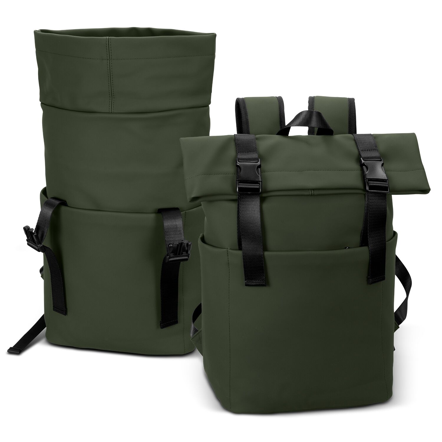 ARCHER Soft-Touch Flap Backpack