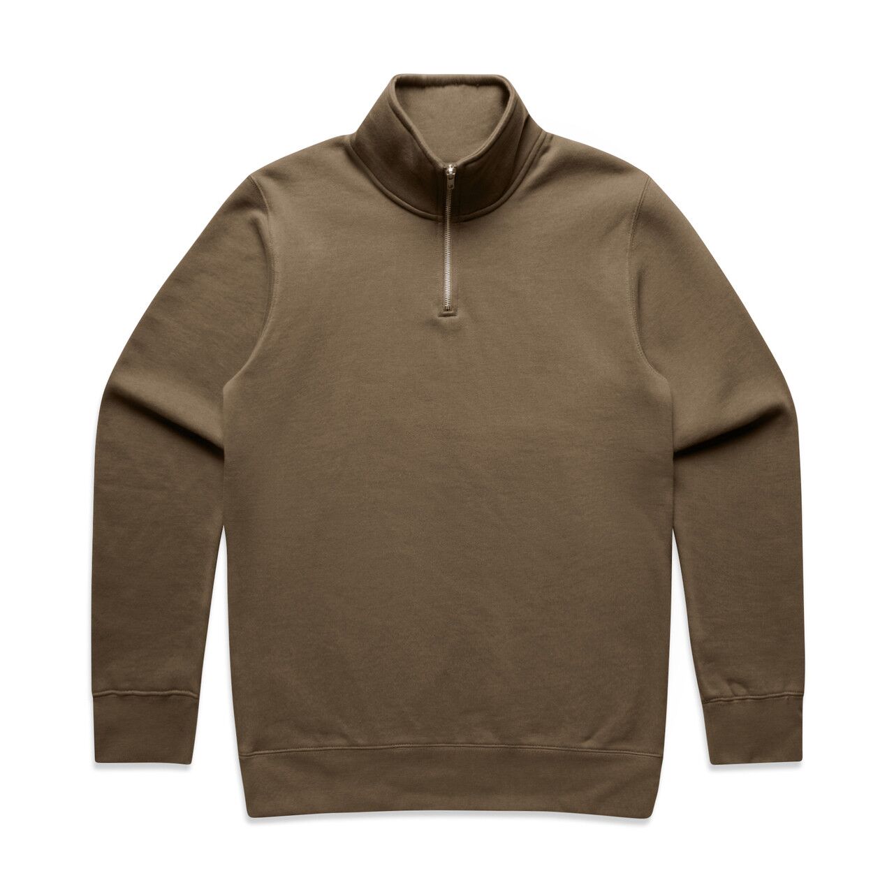 Mens Stencil Half Zip