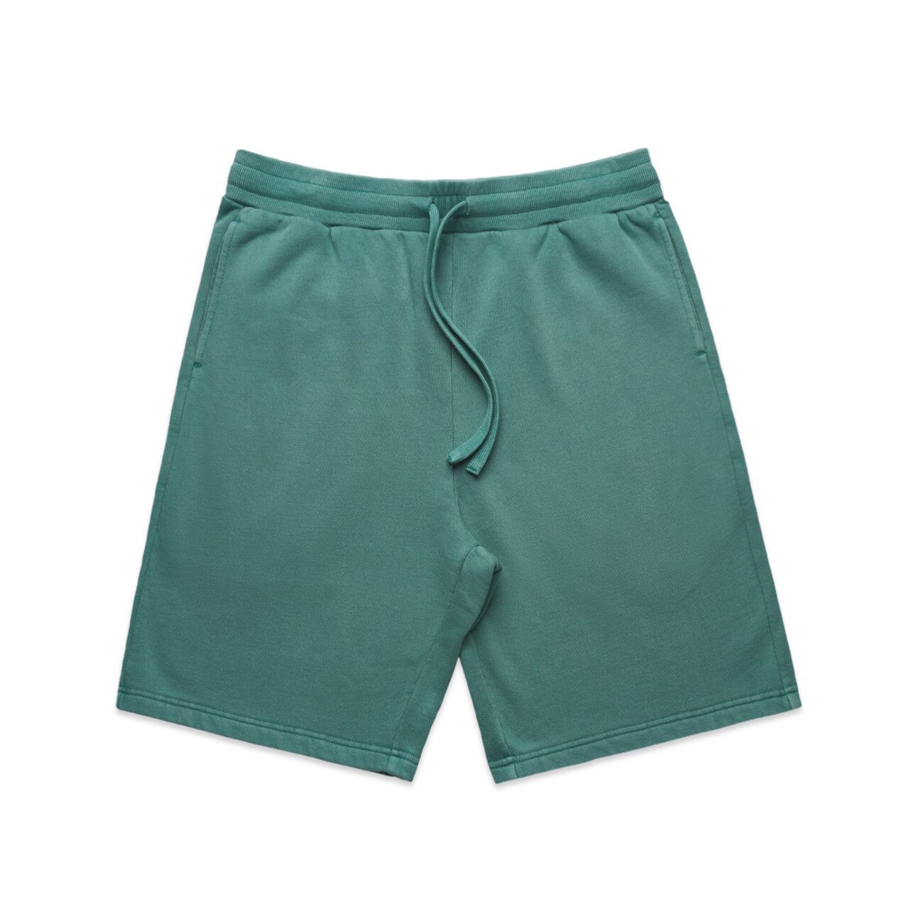 Mens Faded Stadium Shorts – Teal