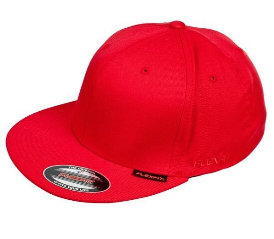 6297F_red Flexfit Pro Baseball Cap