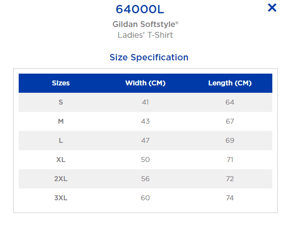 64000L Soft Style Ladies T-Shirt