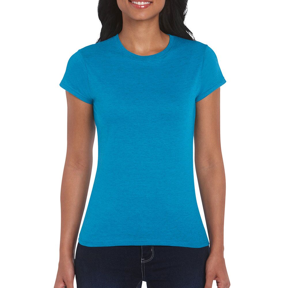 64000L_antiquesapphire Soft Style Ladies T-Shirt