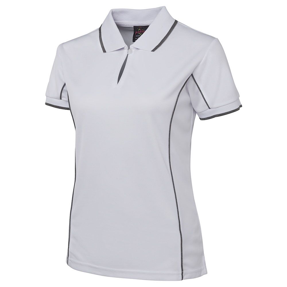 7LPI_white Ladies Piping Polo