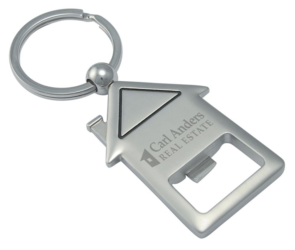 C4609_silver House Warming Keyring