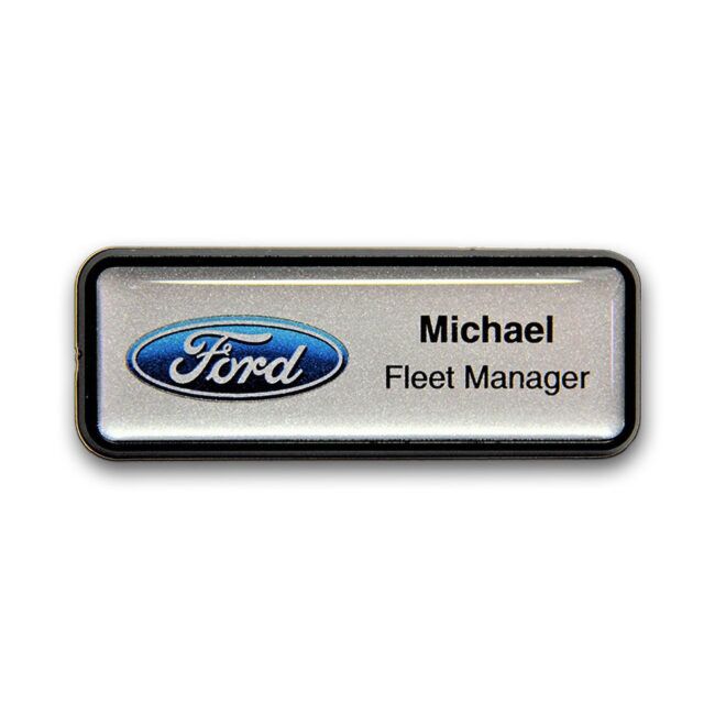 C64_sample1 Classic Plus Name Badge 64 x 20mm