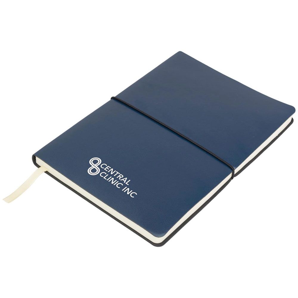 J14_navyblue Flow A5 Notebook