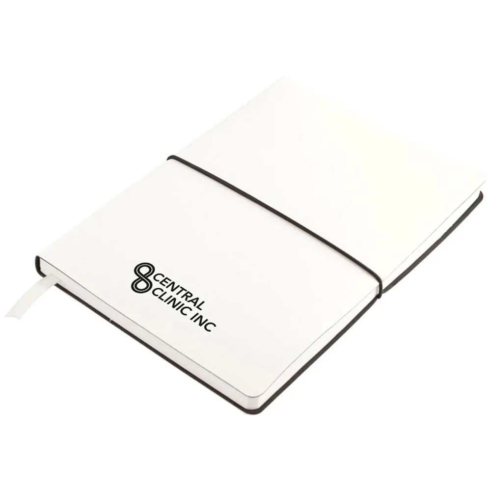 J14_white Flow A5 Notebook