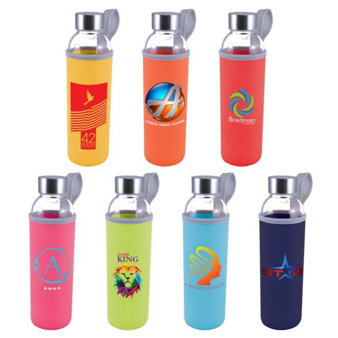 Capri Glass Bottle / Neoprene Sleeve