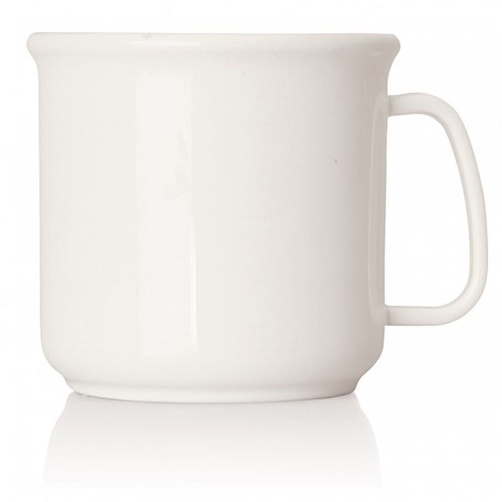 M231_white All Plastic Coffee Mug