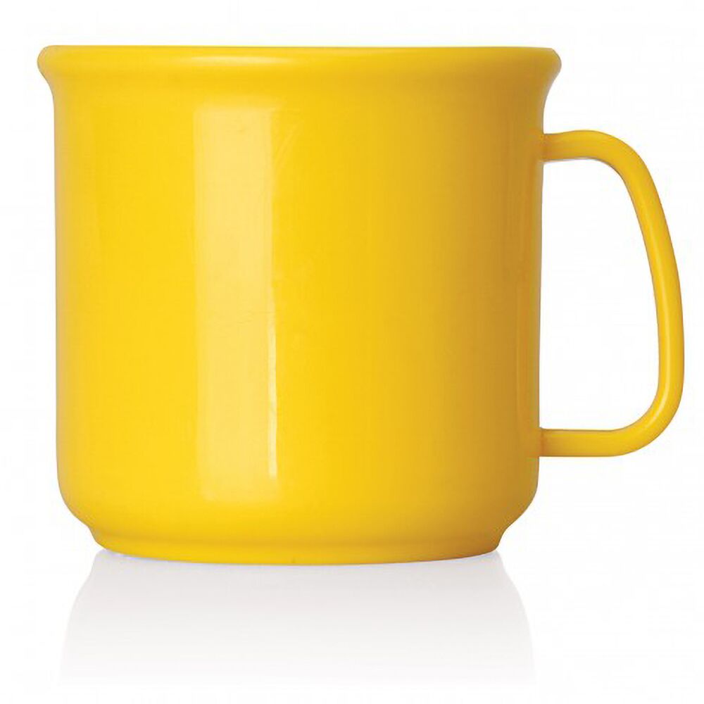 M231_yellow All Plastic Coffee Mug