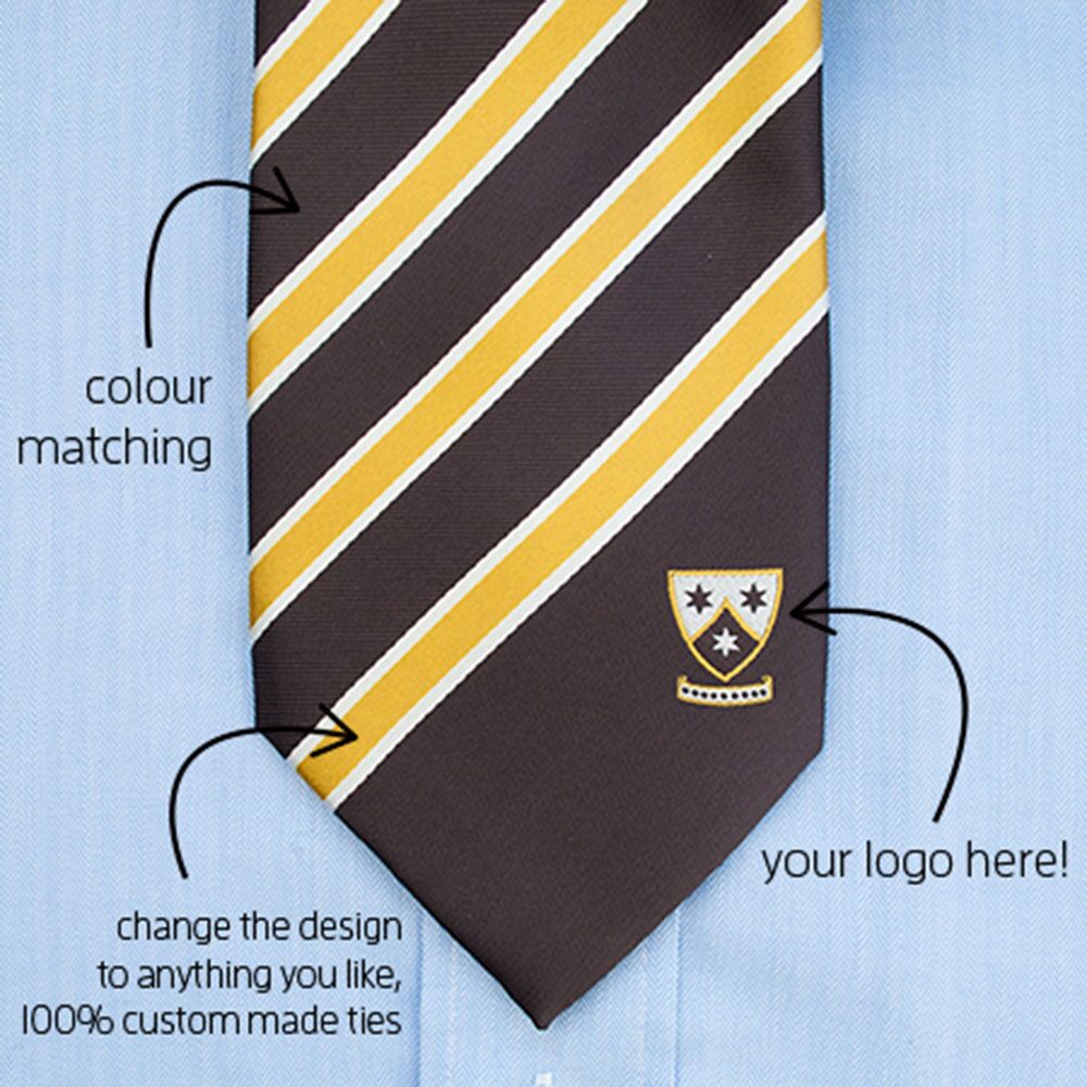 PRO-POLY_sample3 Custom Made Ties (Polyester)