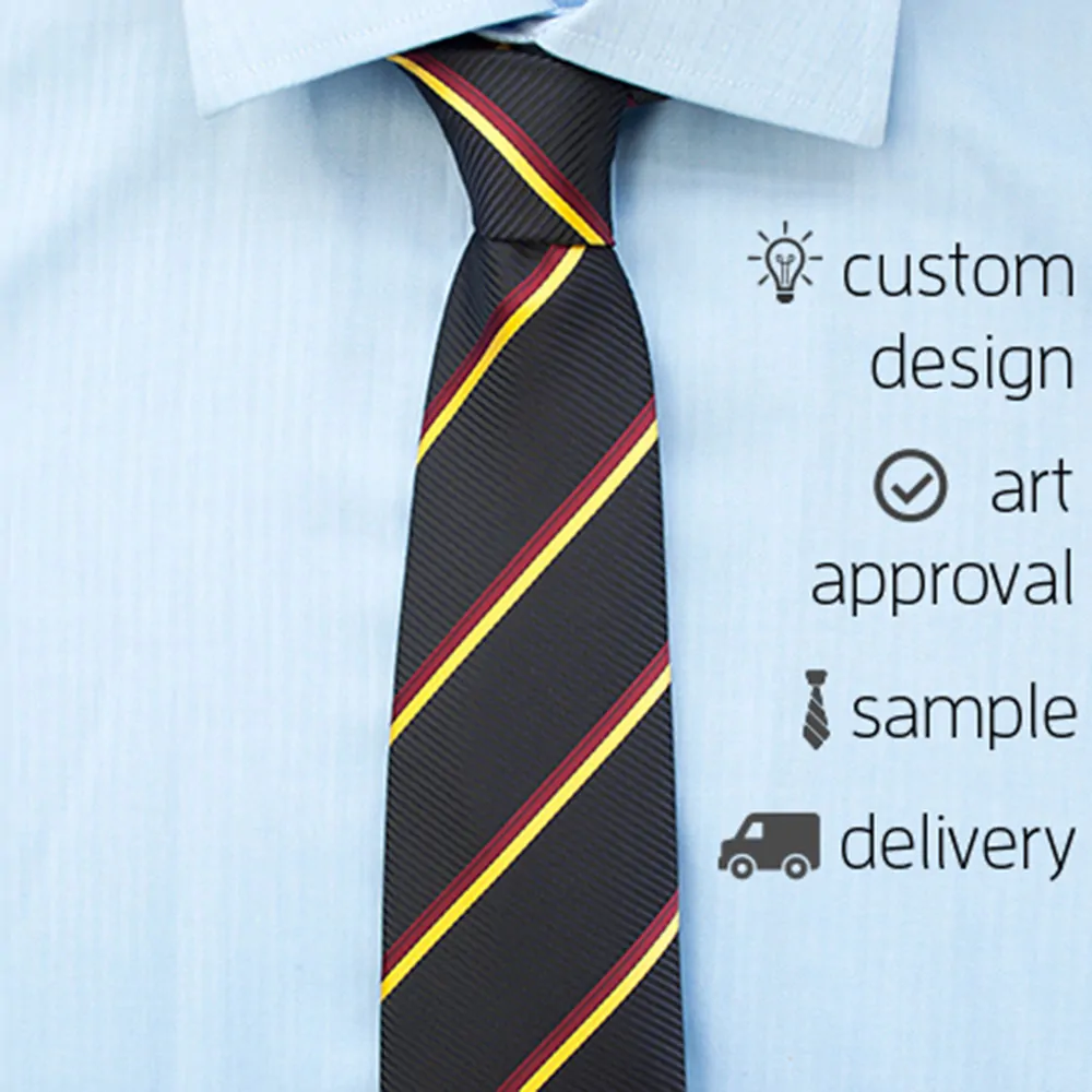 PRO-POLY_sample4 Custom Made Ties (Polyester)