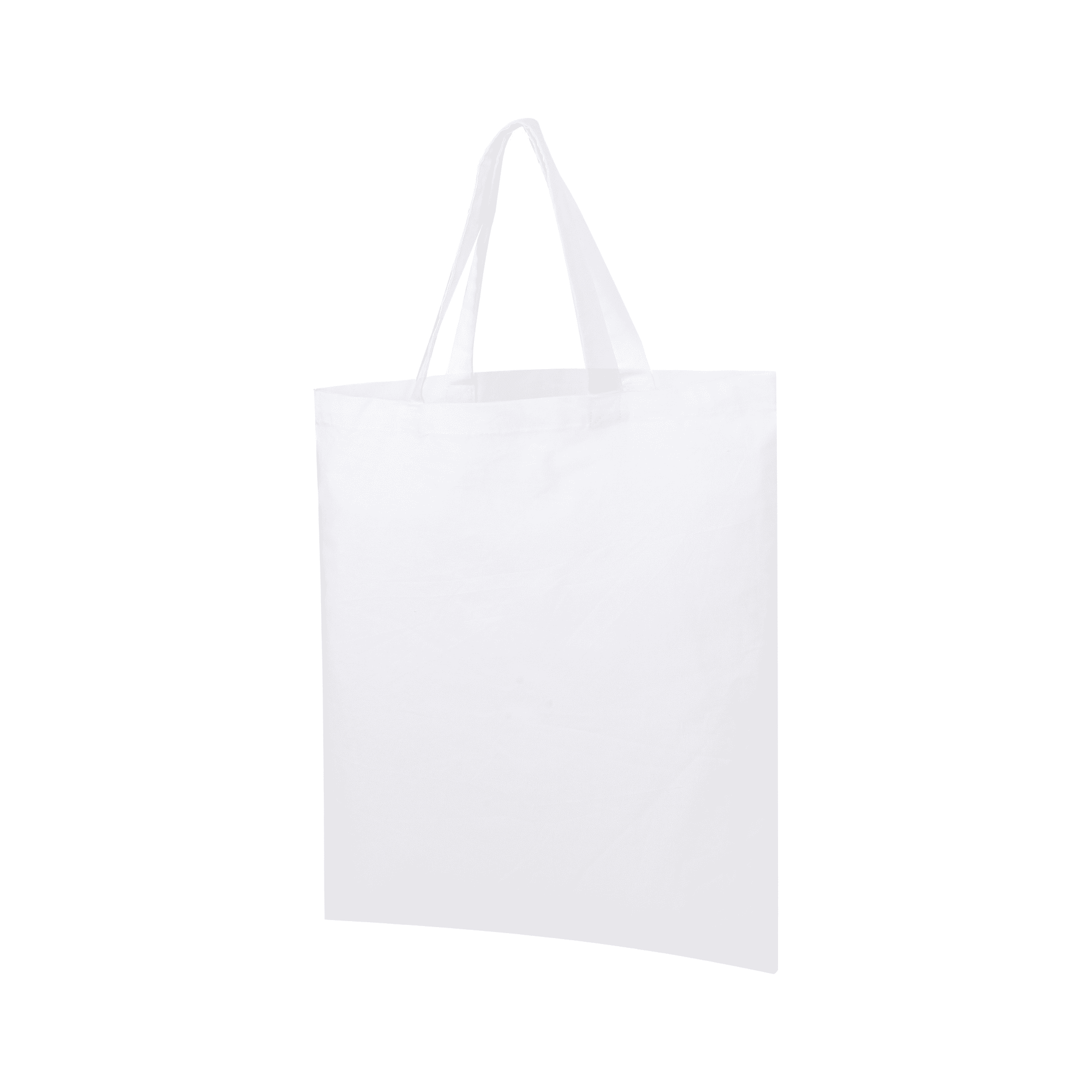 Large Calico Bag White