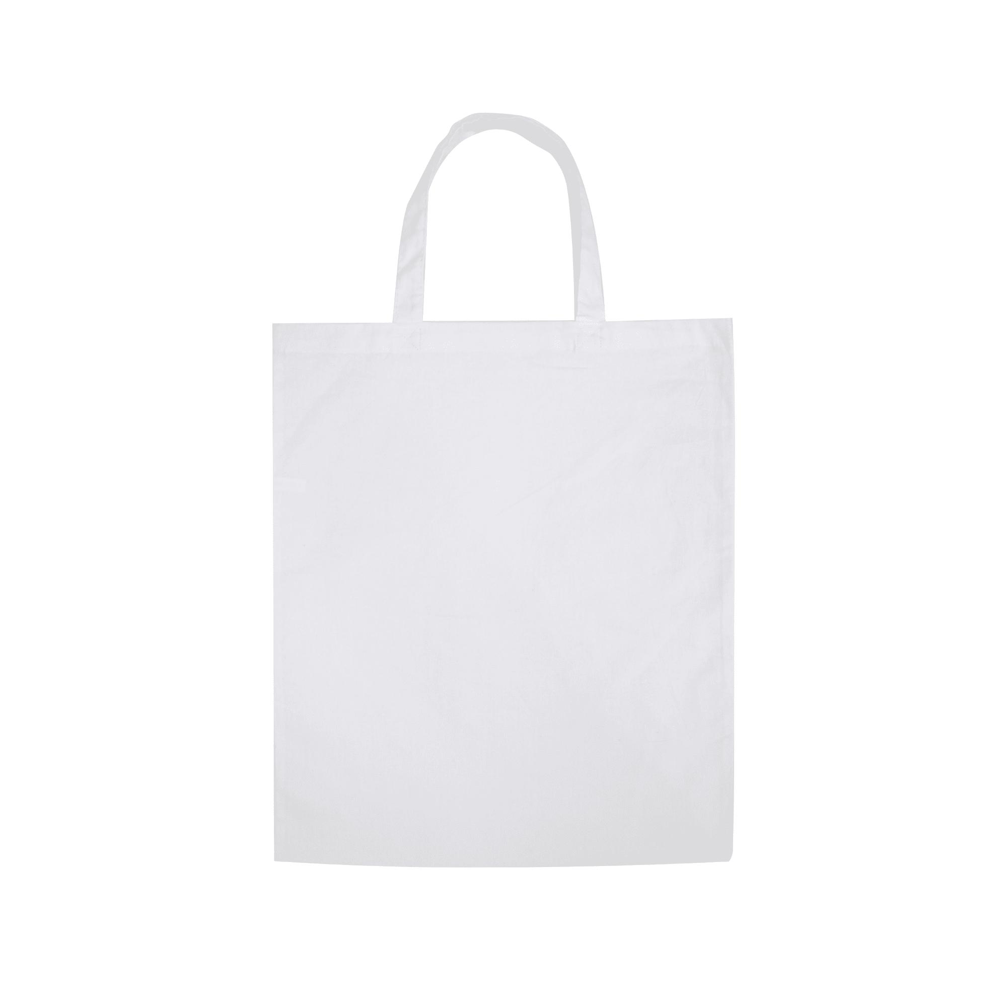 Large Calico Bag White