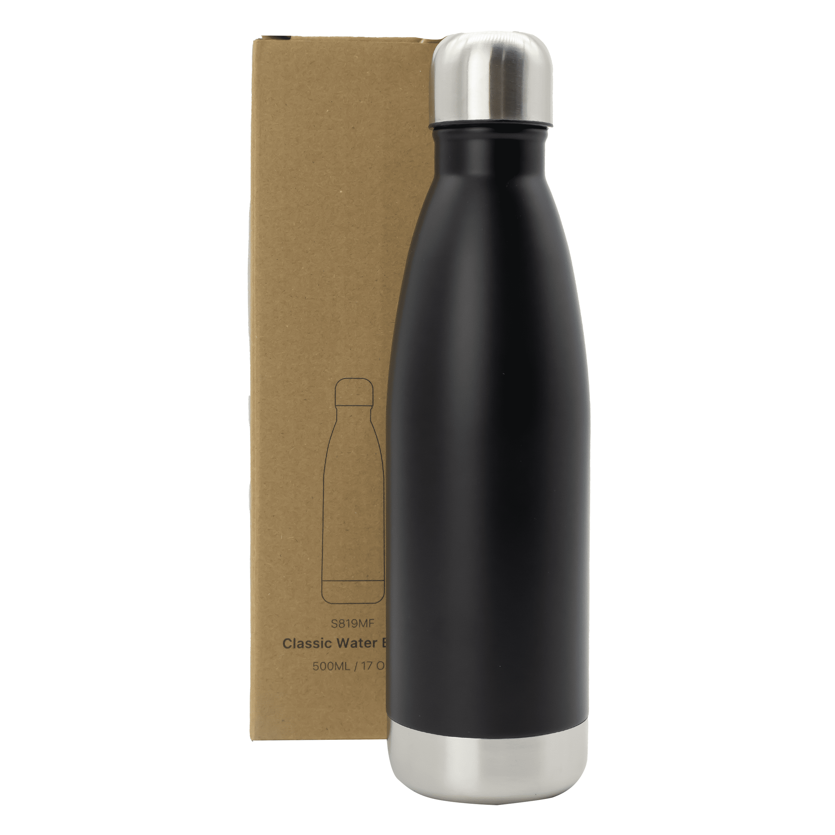 Classic 500ml Metal Water Bottle